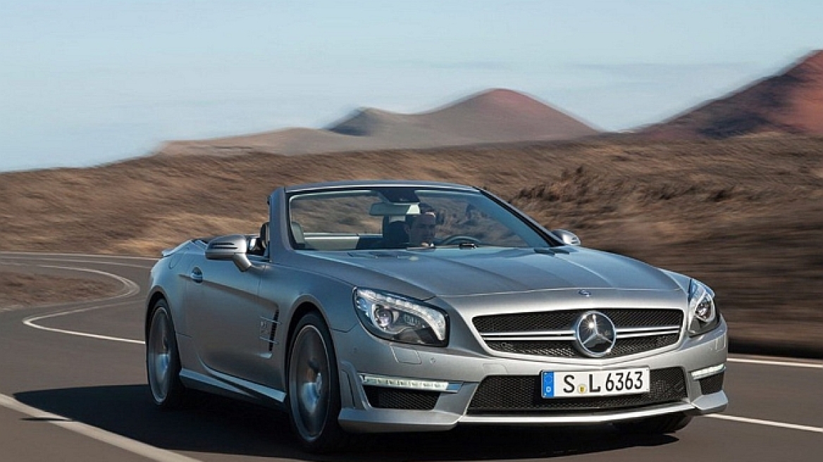 Η «καυτή» Mercedes SL63 AMG (video)